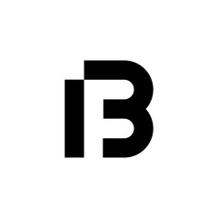 A bold, blocky black lettermark combining 