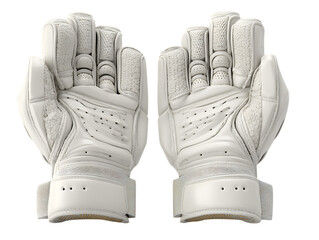 Safe and padded cricket gear isolated shot