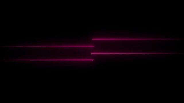 neon line direction animation, Abstract streak lines light . 4K Technology data transferring with glowing neon lines of the direction , 4k, video, black, background,