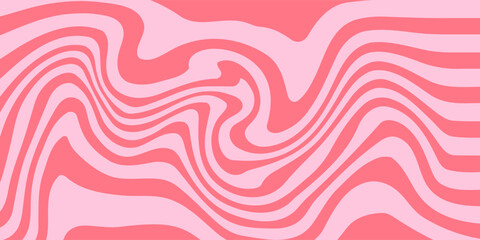 Monochrome marble vector texture. Abstract liquid wavy background. Optical illusion motion striped 3d effect.