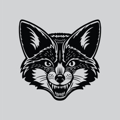 Obraz premium Arctic Fox head design