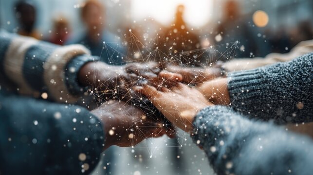 Teamwork and Connection in Digital Network