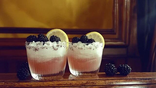 bramble traditional cocktail video