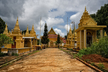 Wat Sen Monorom before the storm
