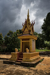 Wat Sen Monorom before the storm