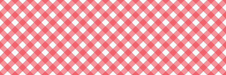 Red Gingham seamless pattern. watercolor stripes, tartan texture for spring picnic table cloth, shirts, plaid, clothes, dresses, blankets, paper. vector checkered summer paint brush strokes