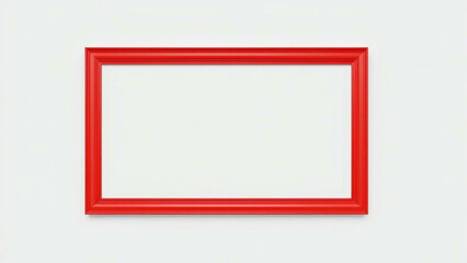 empty picture frame on wall