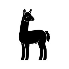 Alpaca Vector Silhoette