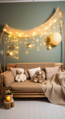 Kids room decoration.