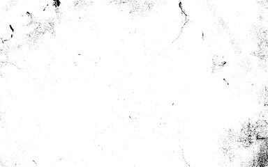Black and white grunge. Distress overlay texture. Abstract surface dust and rough dirty wall background. Black grainy texture isolated on white. 