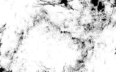 Black and white grunge. Distress overlay texture. Abstract surface dust and rough dirty wall background. Black grainy texture
