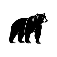 Bear Vector Silhouette