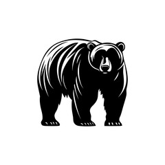 Bear Vector Silhouette