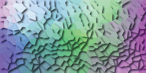 Abstract geometric background with soft color transitions and cell like structure forming a modern pattern