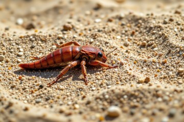 Fototapeta premium explain how the increased frequency of heatwaves affects the physical properties of beach sand and local fauna.