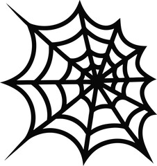 halloween spider web vector illustration