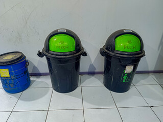 Indoor Trash Disposal Bins for Recycling and Waste Management