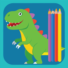 Obraz premium Vibrant abstract geometric pattern with bold color blocks