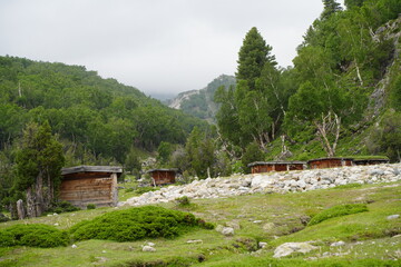 village in the mountains