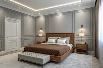 interior of a bedroom