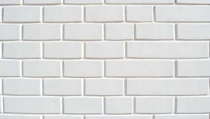 Fototapeta premium white brick wall