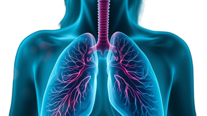 Female patients with respiratory or lung diseases bad air dust tuberculosis lung cancer emphysema co