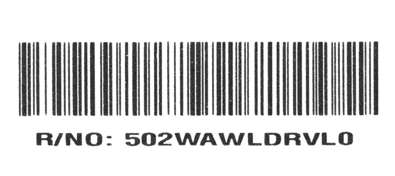 Barcode scratched, line bar stickers icon isolated on white background, clipping path - Powered by Adobe