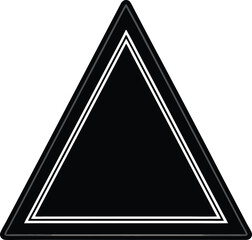 abstract triangle vector illustration