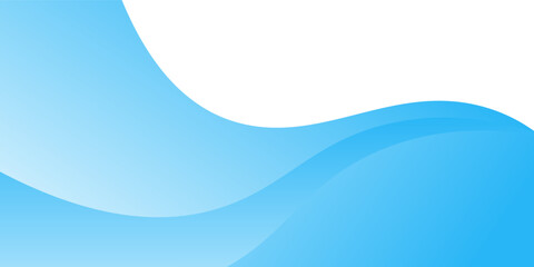 Modern Blue Abstract Wave Background Design