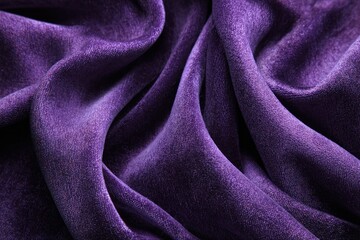Obraz premium Purple Velvet Fabric Texture