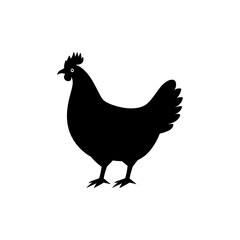 Chicken Vector Silhouette