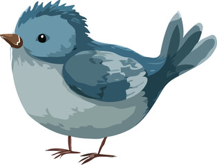 vector illustration of a bird