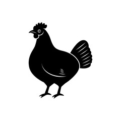Chicken Vector Silhouette