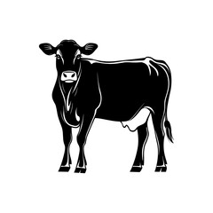 Cow Vector Silhouette