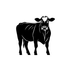 Cow Vector Silhouette