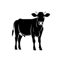 Cow Vector Silhouette