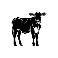Cow Vector Silhouette