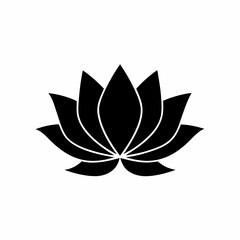 creative details lotus icon Vector Illustration	
