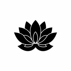 creative details lotus icon Vector Illustration	
