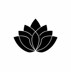 creative details lotus icon Vector Illustration	
