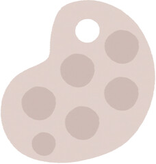 Obraz premium Watercolor pan, color pan, cute watercolor pan