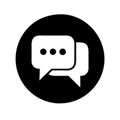 Round Messenger App Icon
