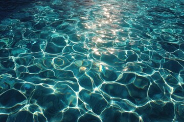 Fototapeta premium Sparkling Water Surface Reflections
