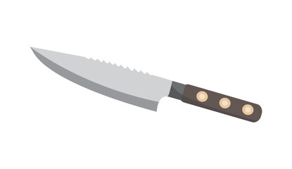 Kitchen Knife Vector Illustration