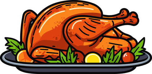 Roasted Turkey: A Festive Culinary Masterpiece for Thanksgiving Dinner