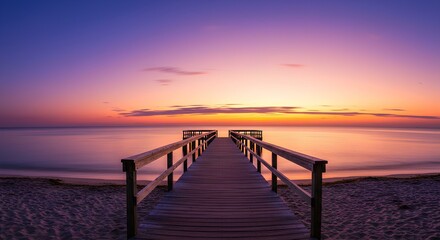 Obraz premium sunset on the beach