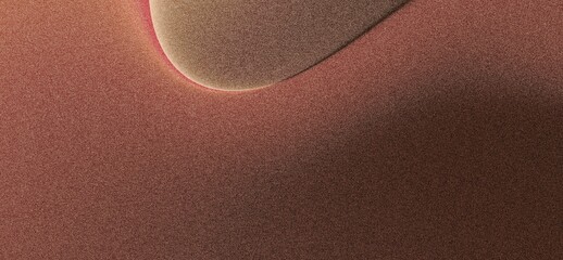 Abstract Brown and Beige Textured Background: Subtle Gradient, Smooth Curves, Modern Design