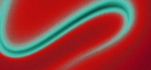Abstract Red and Teal Swirl Gradient Background Texture Design Element