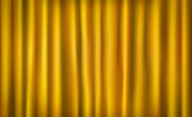 Golden vertical draped fabric, smooth and flowing, with varying shades of gold and yellow , with sense of luxury and elegance.