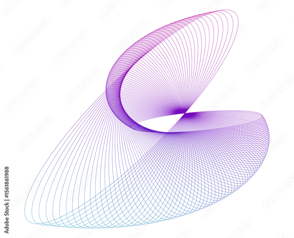 Poster abstract pink wave design element wave lines guilloche curve line background circle for pattern bran